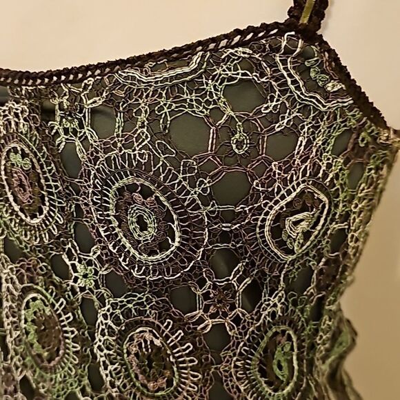 Cynthia Steffe y2k lace Top medium - Picture 2 of 8